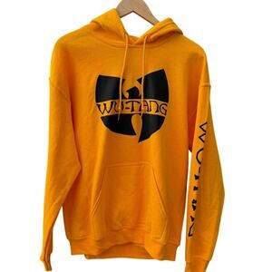 Wu Tang Clan Golden Hoodie Sweatshirt Hot Topic Size Medium NWT
